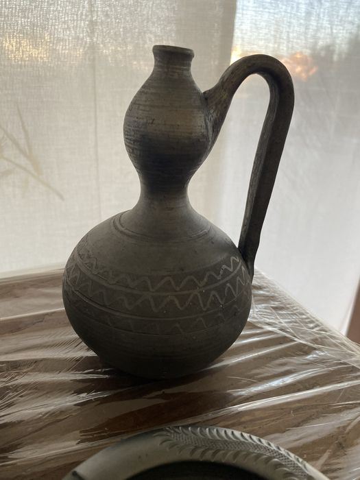 Peças  de louça preta / Olaria de Barro Negro