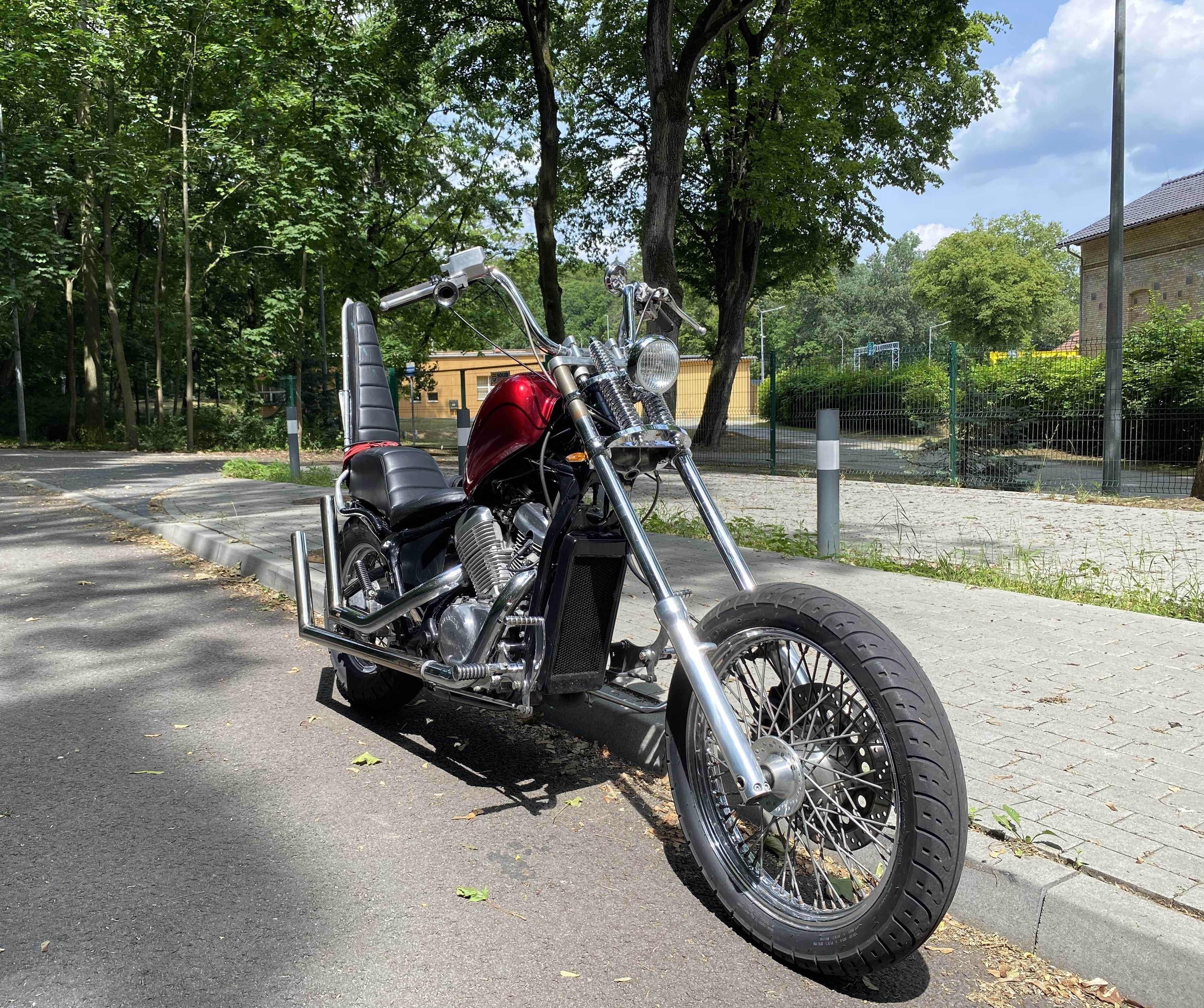 Honda VT 600 Shadow Springer Custom Harley Oldschool chopper bobber