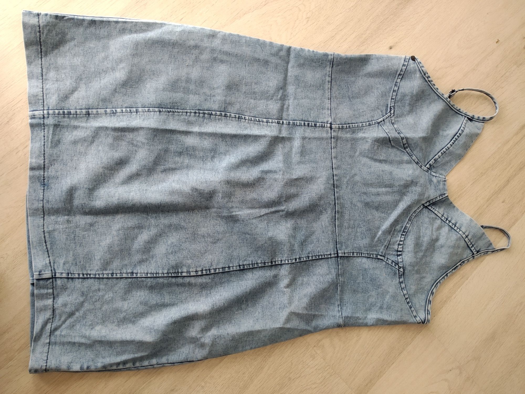 Sukienka jeans M zamek