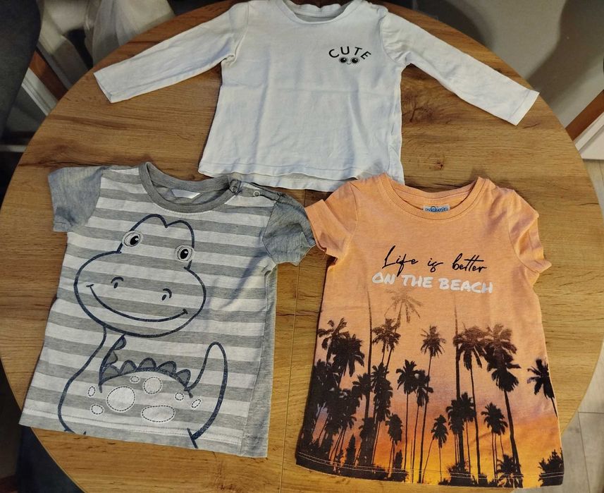 Zestaw 23 ubranek chłopięcych 86