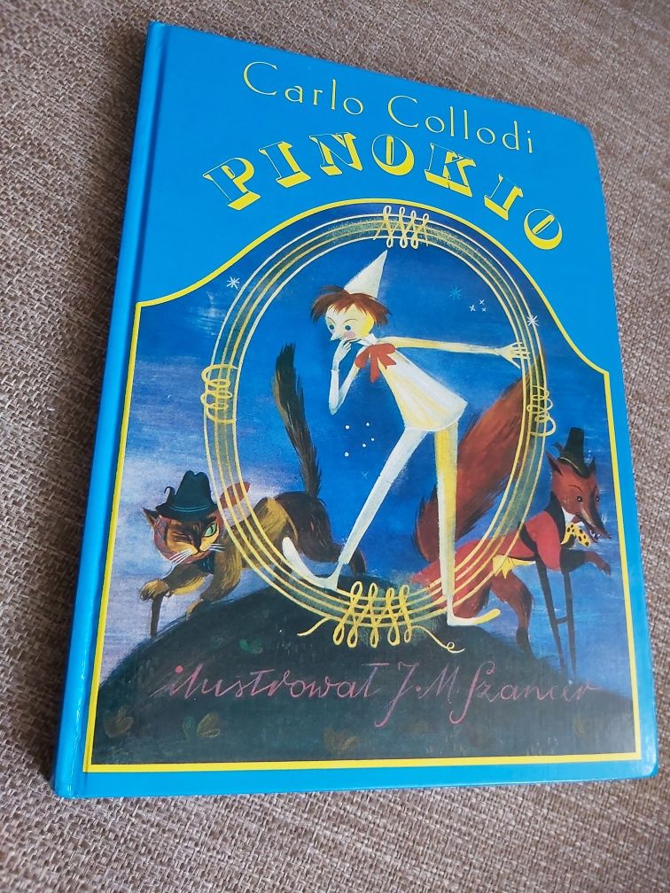 Książka Carlo Collodi Pinokio Jan Marcin SZANCER