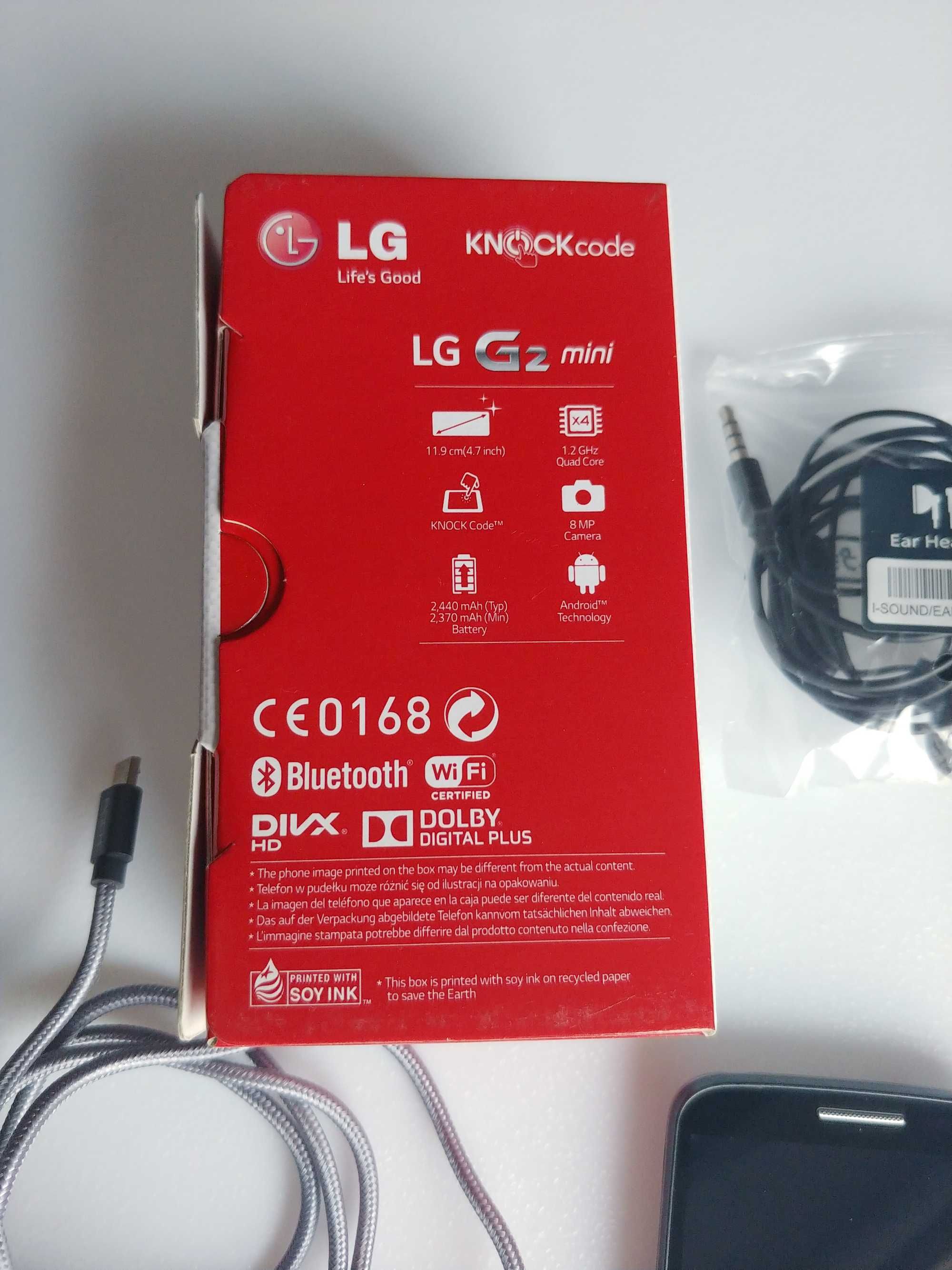 Telefon smartfon LG G2 MINI do kontaktu z dzieckiem