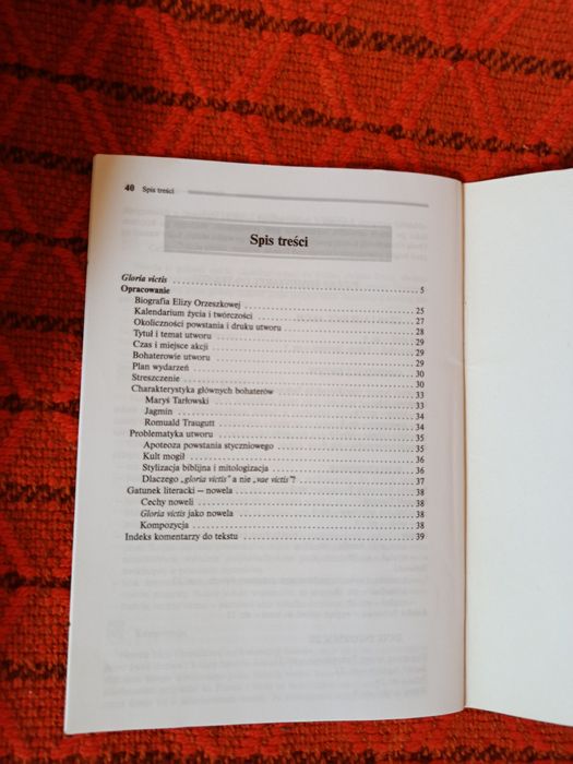 Eliza Orzeszkowa.Gloria Victis.