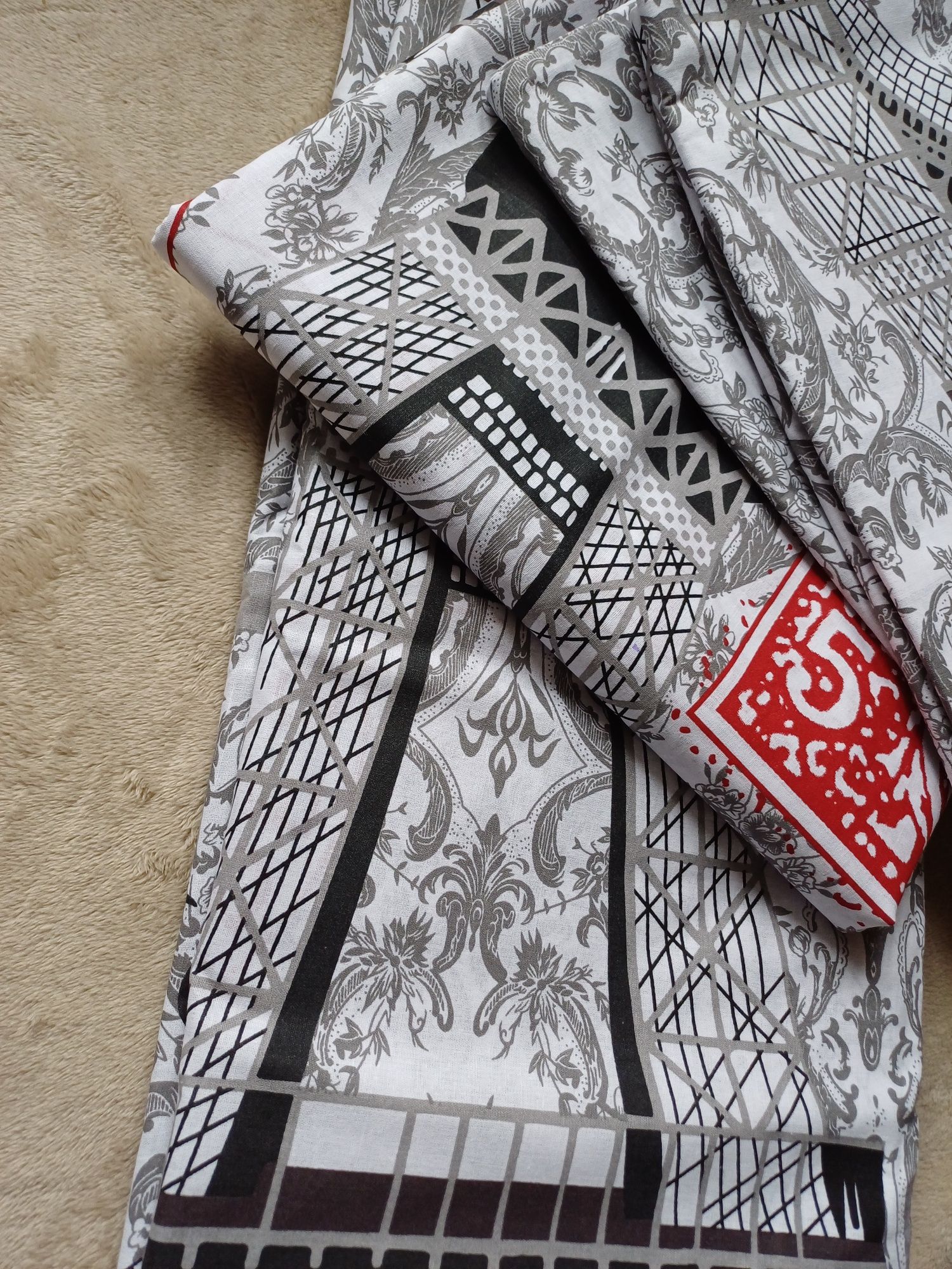Индивидуальный пошив комплект постельного белья ручной работы