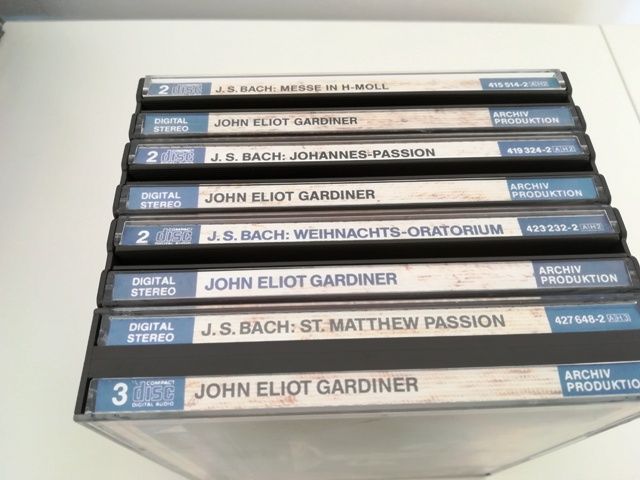 4 obras de Bach dirigidas por John Eliot Gardiner