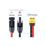 Кабель XT60 MC4 1/2/3/5/8/10/15/20 Метров EcoFlow Bluetti Anker
