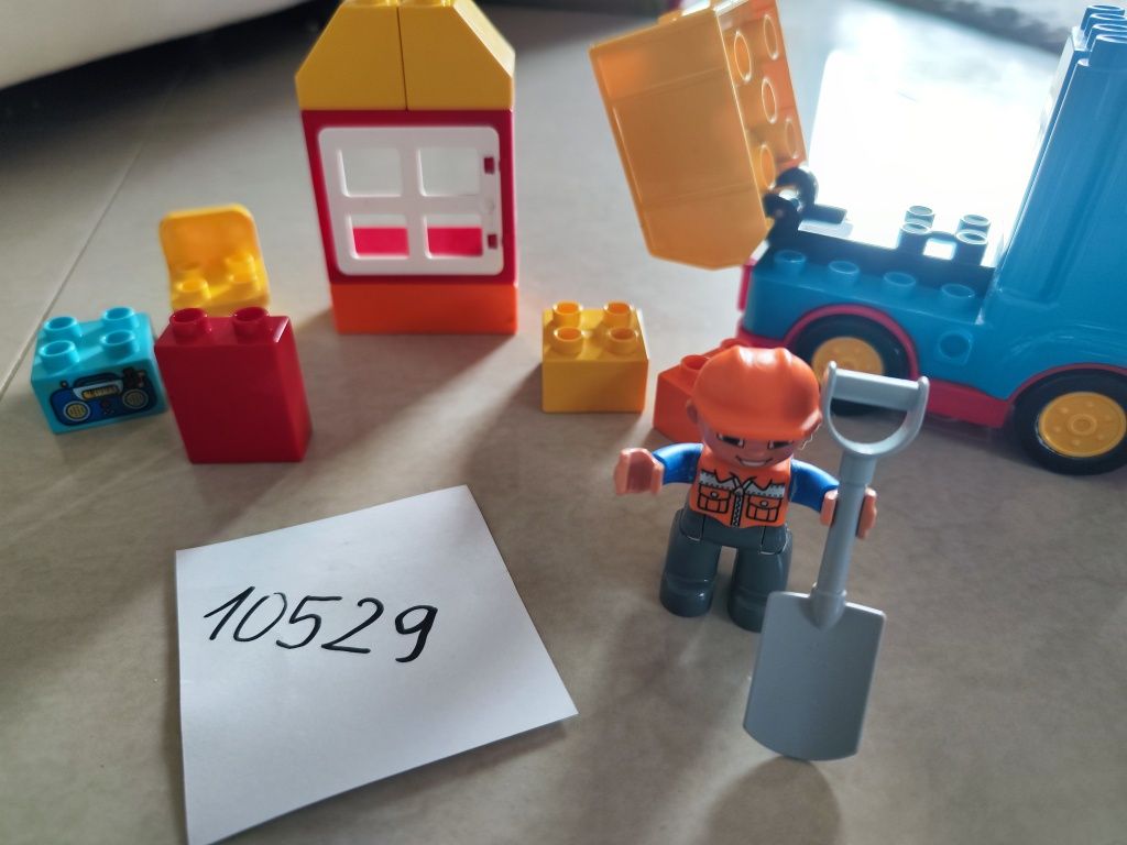 Kompletny zestaw LEGO Duplo 10529 ciężarówka samochód ciężarowy