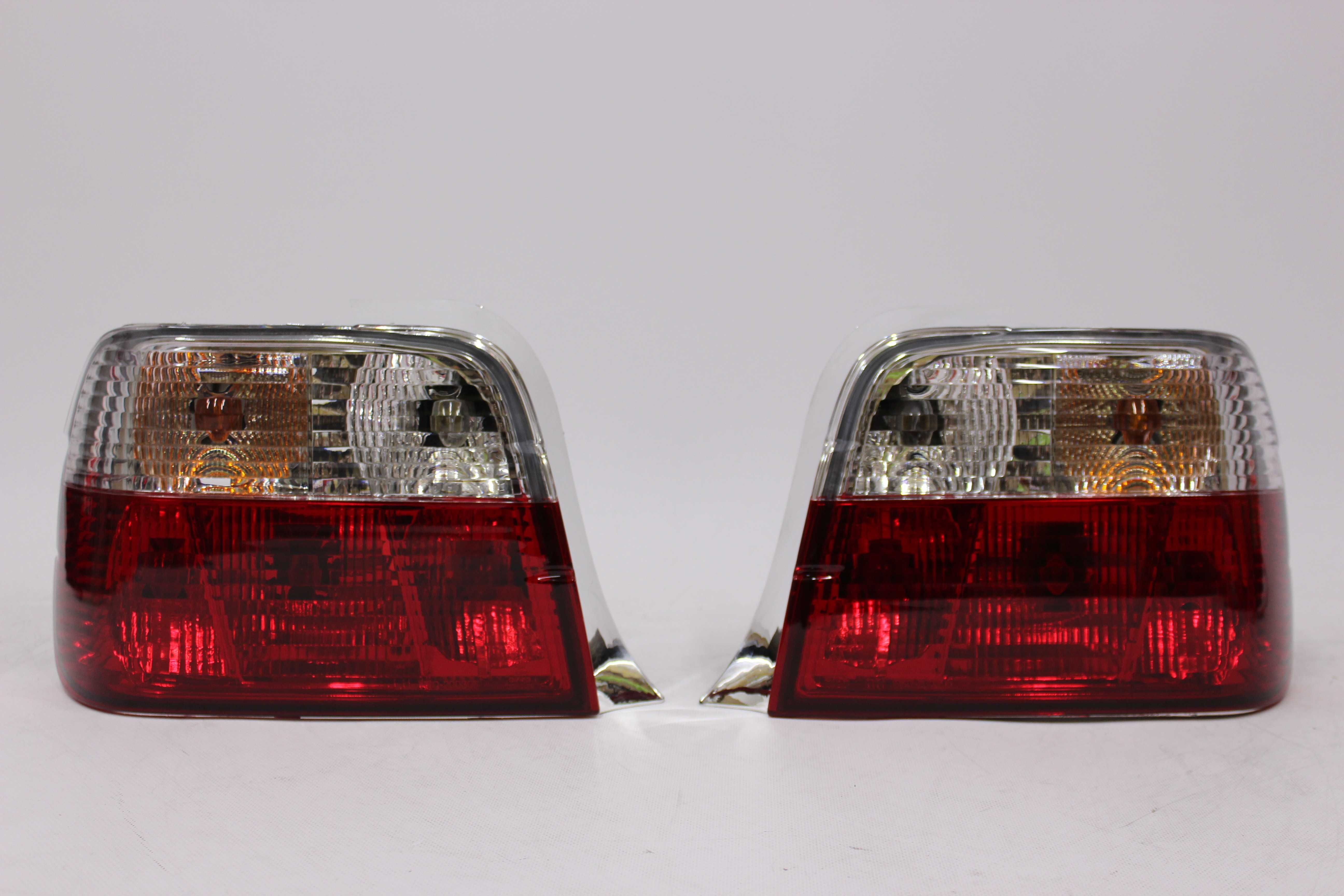 Lampy światła tył tylne BMW E36 COMPACT 90-99 RED Clear TUNING NOWE