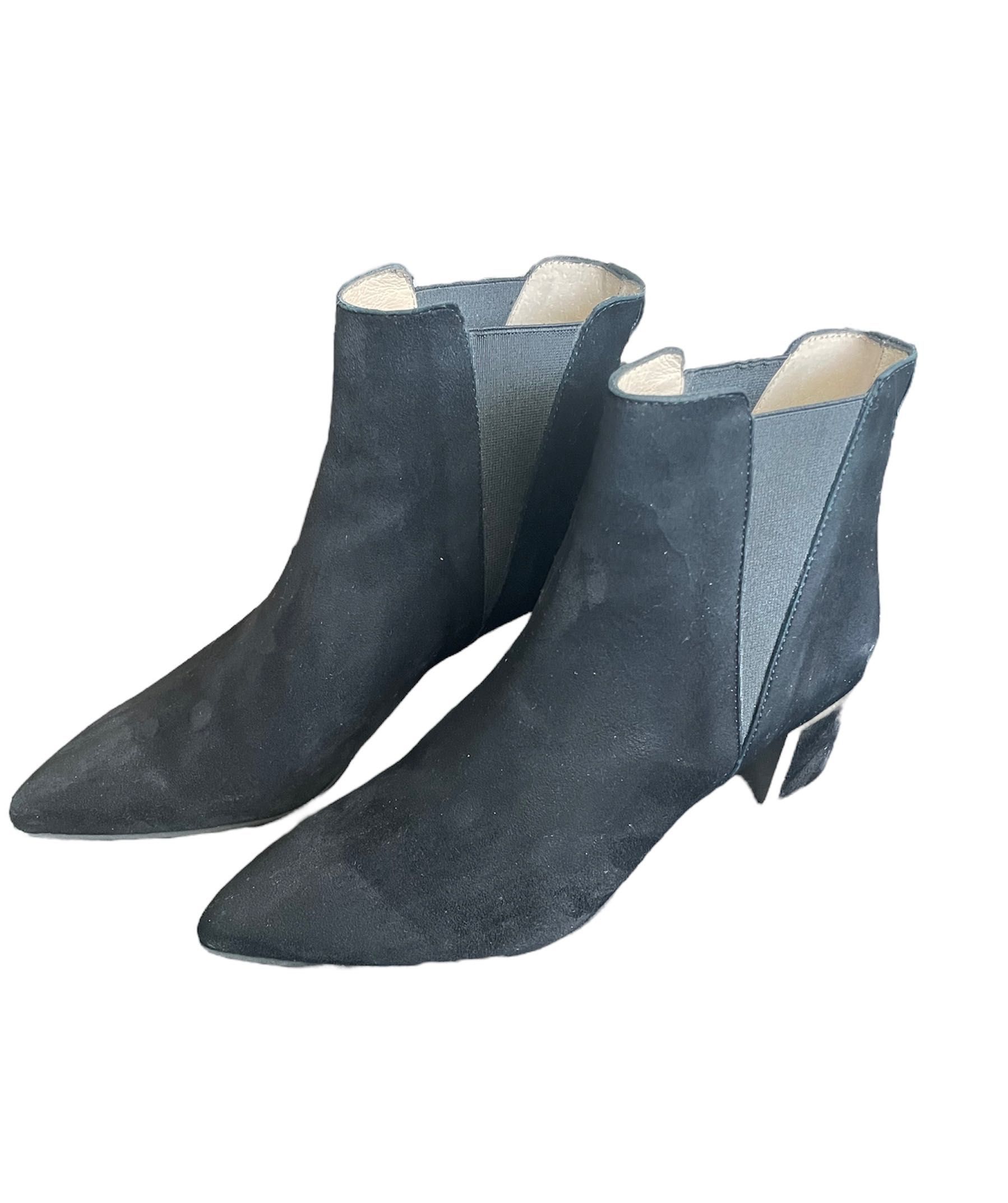 Botas pretas de camurça PROF