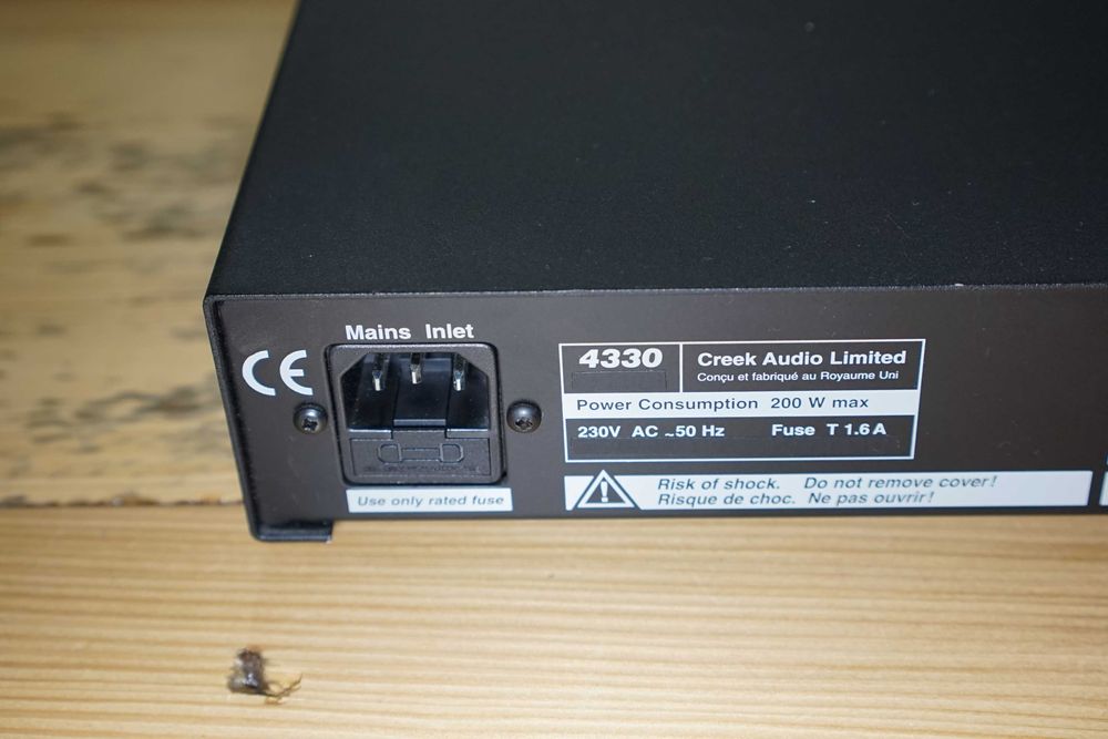 Aplificador CREEK 4330 MKII