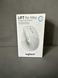 Logitech Lift for Mac - biała mysz komputerowa