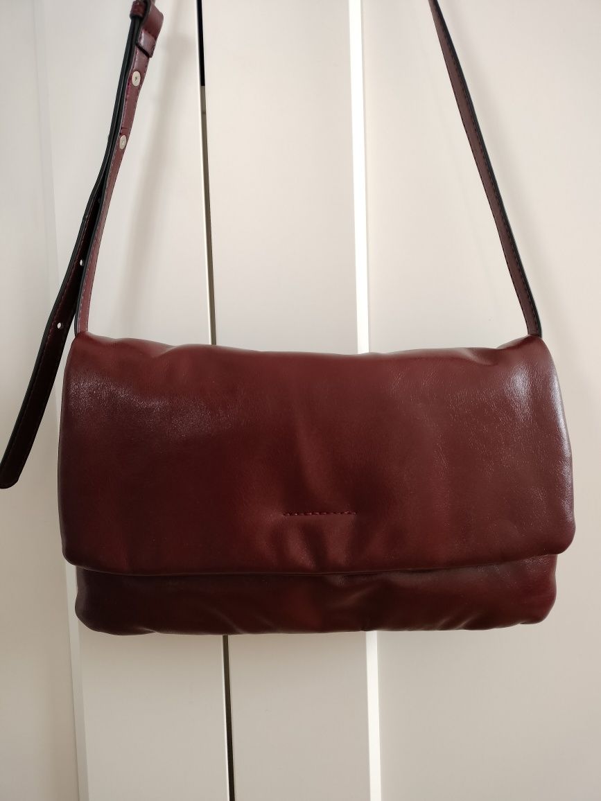Torebka crossbody Reserved karminowa bordowa