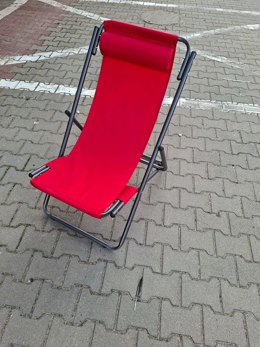 Leżak dwu-pozycyjny ogrodowy, plażowy
