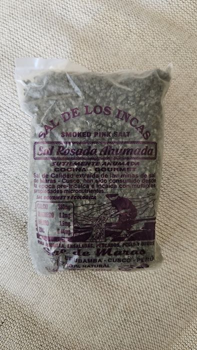 Różowa sól Inków wędzona Originalna
