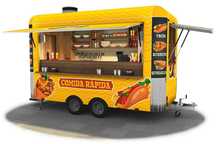 FOODTRUCK zestaw nagłośnieniowy monacor