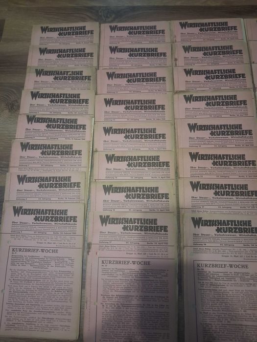 Przedwojenne czasopisma niemieckie 57 sztuk
