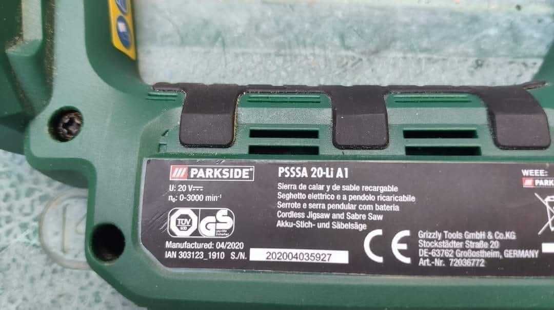 PARKSIDE peças substituição para  várias ferramentas