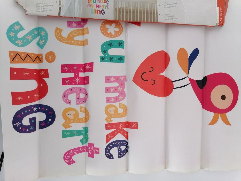 Naklejki ścienne, 2 szt