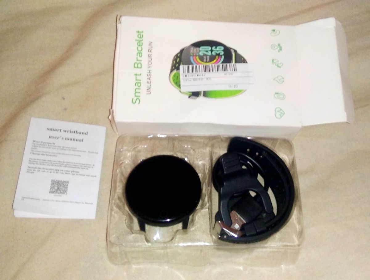 Смарт часы Smart Watch 119 Plus-фитнес браслет с тонометром, пульсомет
