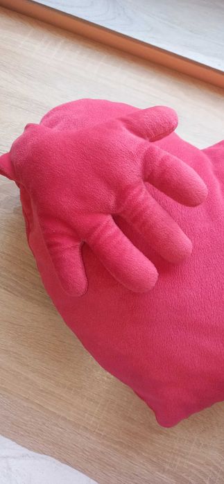 mała poduszka serca