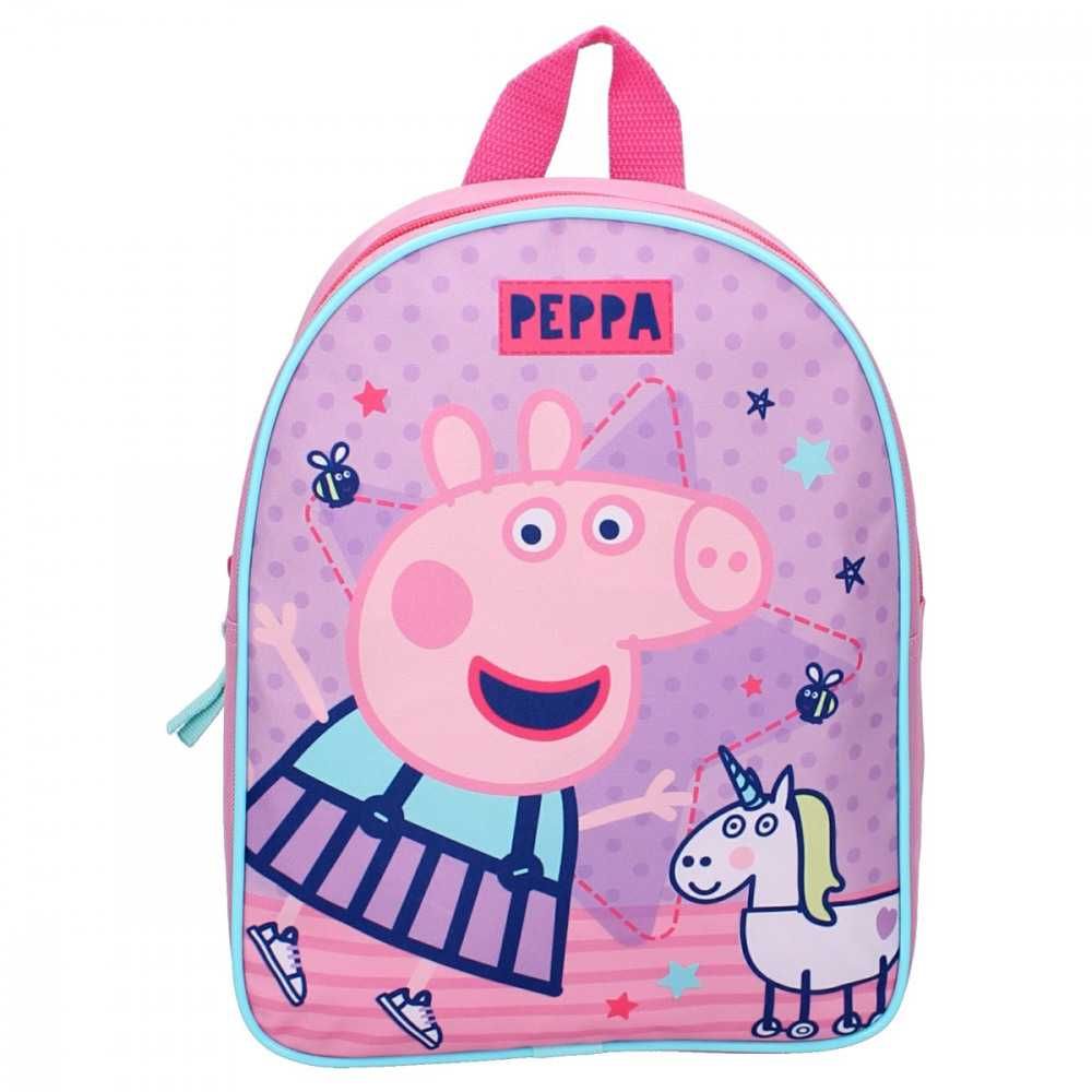 świnka peppa plecak przedszkolak .pegga pig jednorożec