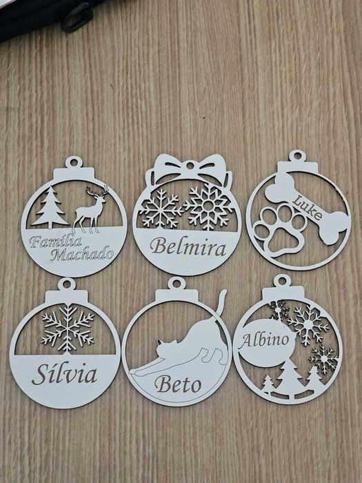 Bolas De Natal Personalizadas