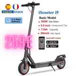 Scooter Elétrico i9 - 30 km/h Pneus 8.5'' Autonomia de 30 km NOVA