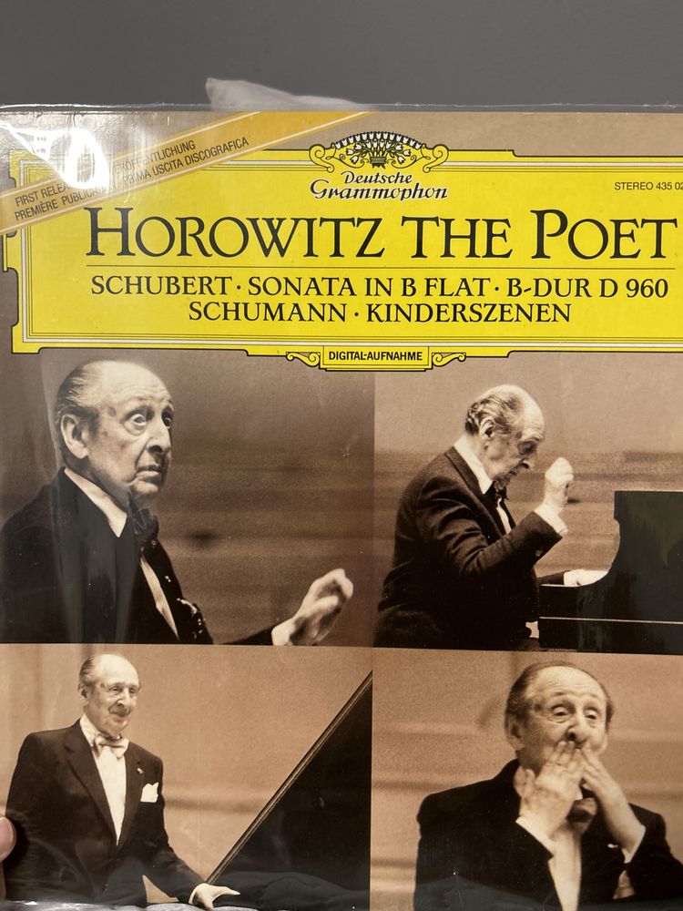 HOROWITZ THE POET - Primeira edição