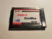 Karta USB 2.0 CARD BUS BC 168