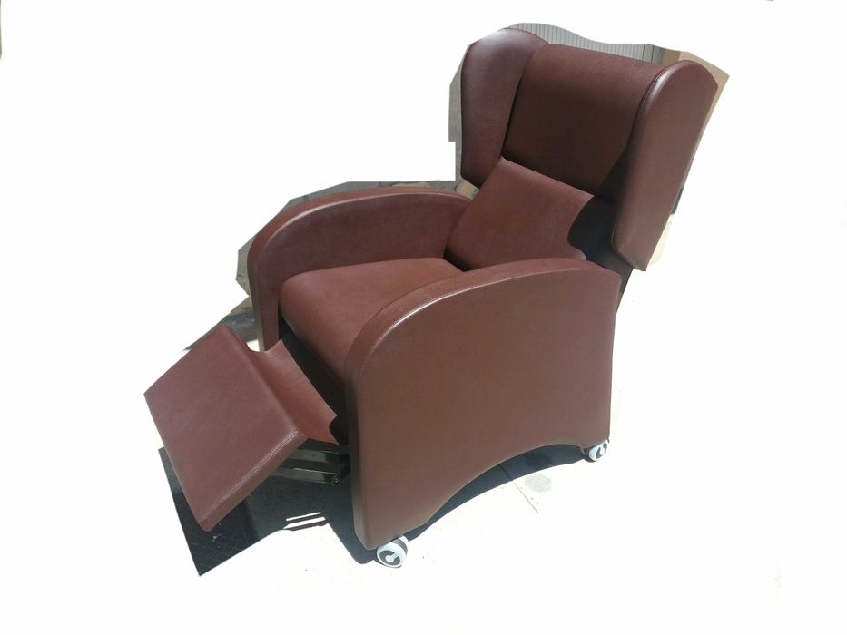 Cadeirão Geriátrico Sénior reclinável (NOVA) poltrona Segura sofá