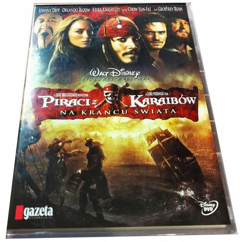 DVD Piraci z Karaibów Na krańcu świata  NOWA WARTO