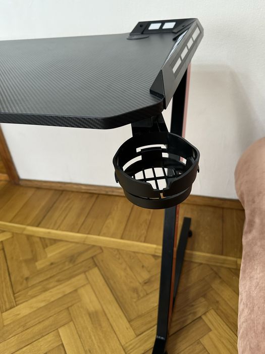 Комп'ютерний стіл Xtrike ME DK-05 Gaming Desk RGB Llight Black (DK-05)