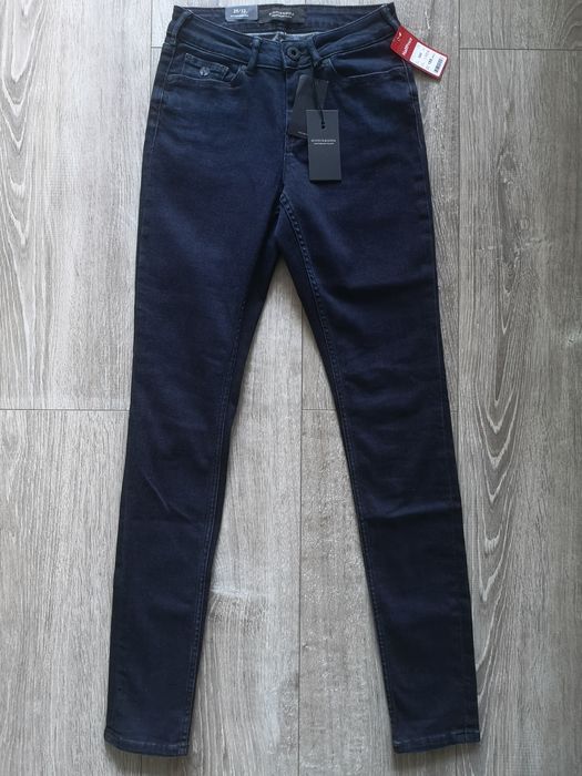 Spodnie nowe z metką Scotch & Soda jeans denim skinny fit granatowe