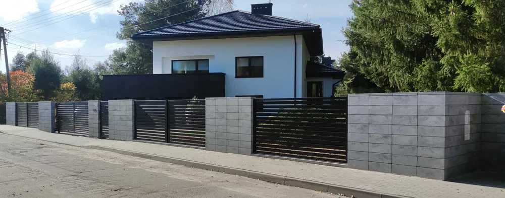 Ogrodzenie Brama Furtka Przęsła Balustrada Barierka Montaż