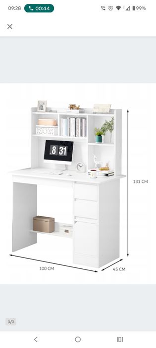 Zestaw mebli, szafa , regał, biurko