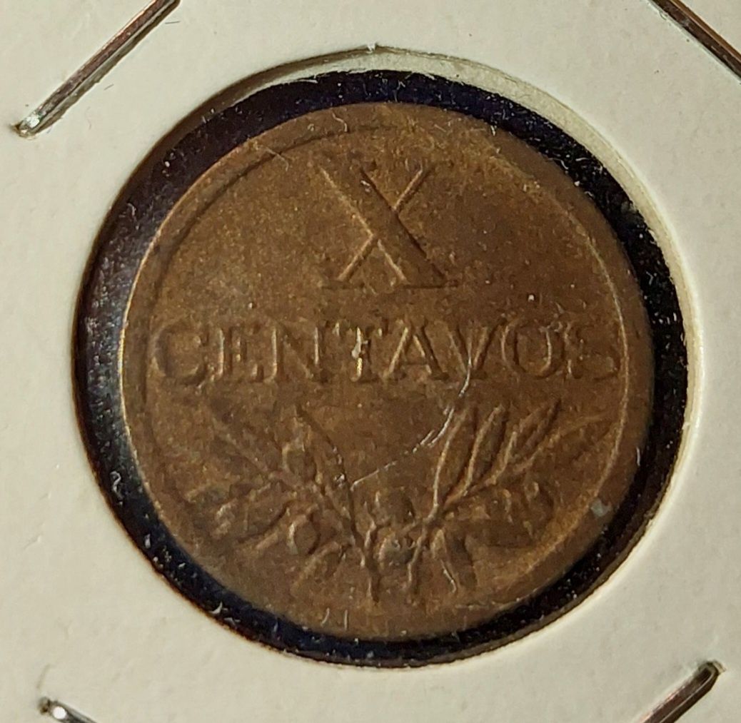 Moeda X centavos de 1953