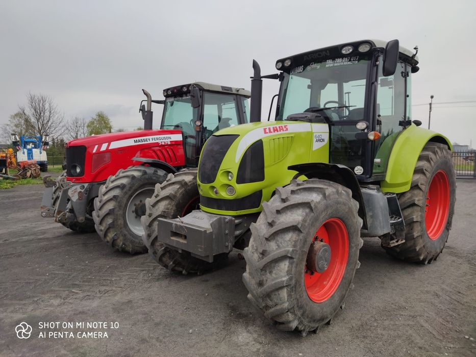 Claas Arion 640/ Pneumatyka/skrzynia biegów 50 km/1 h / import Niemcy