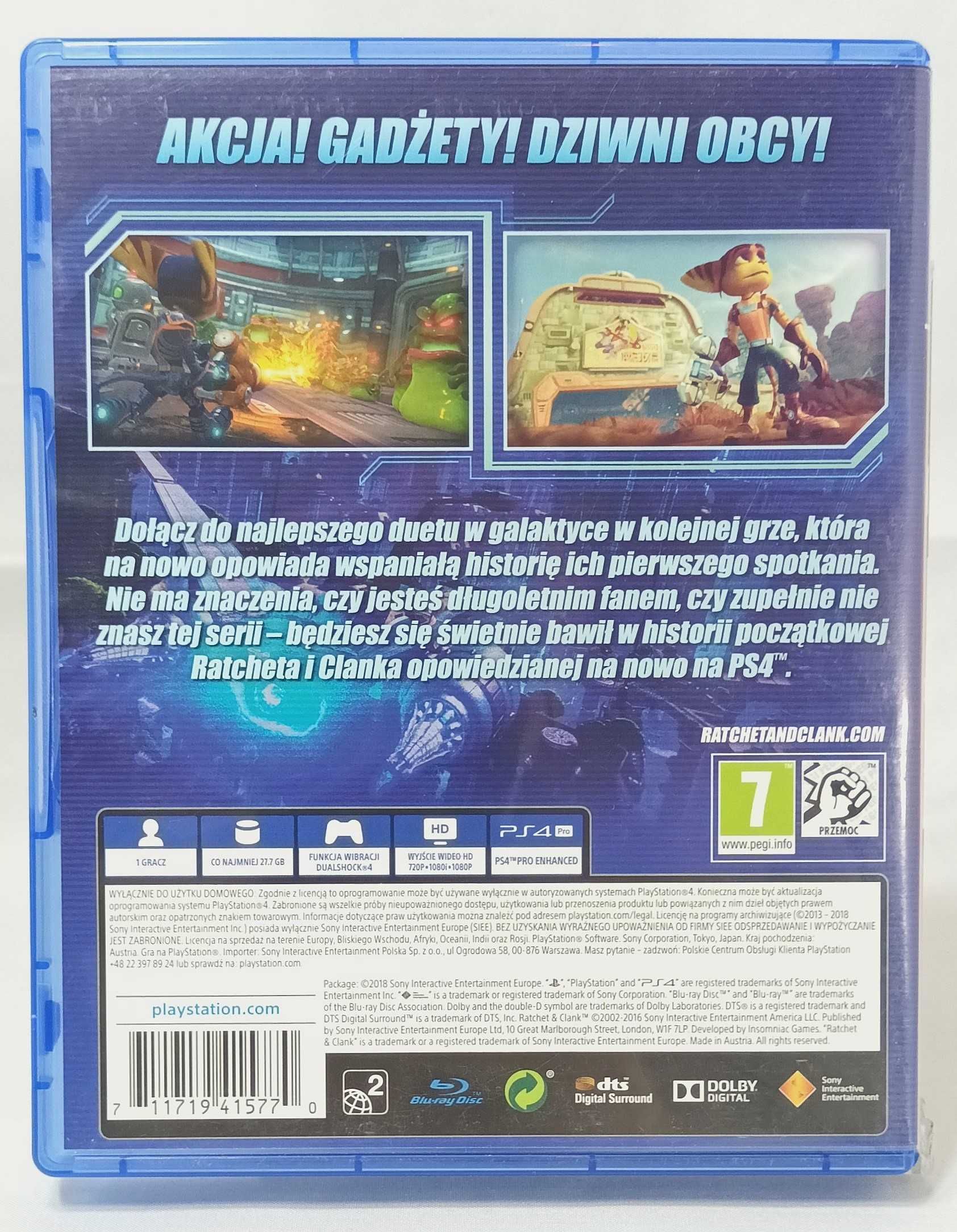 Ratchet & Clank PS4