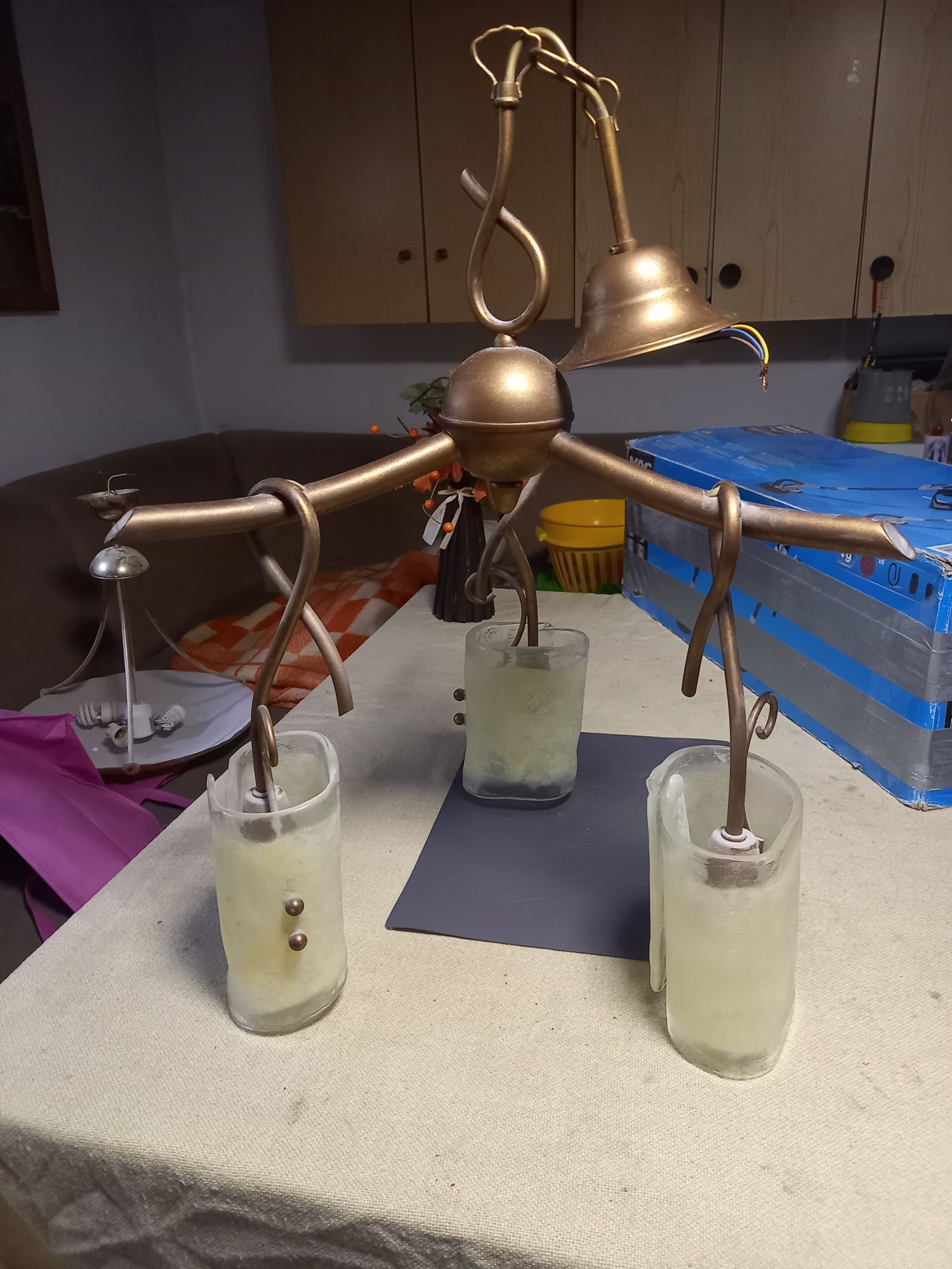Lampa żyrandol dwie sztuki