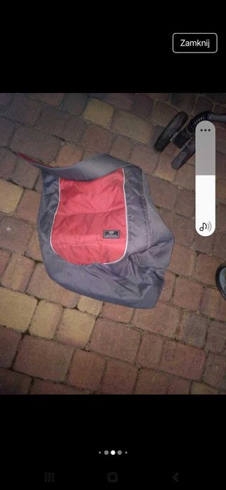 Wózek spacerowy czerwony