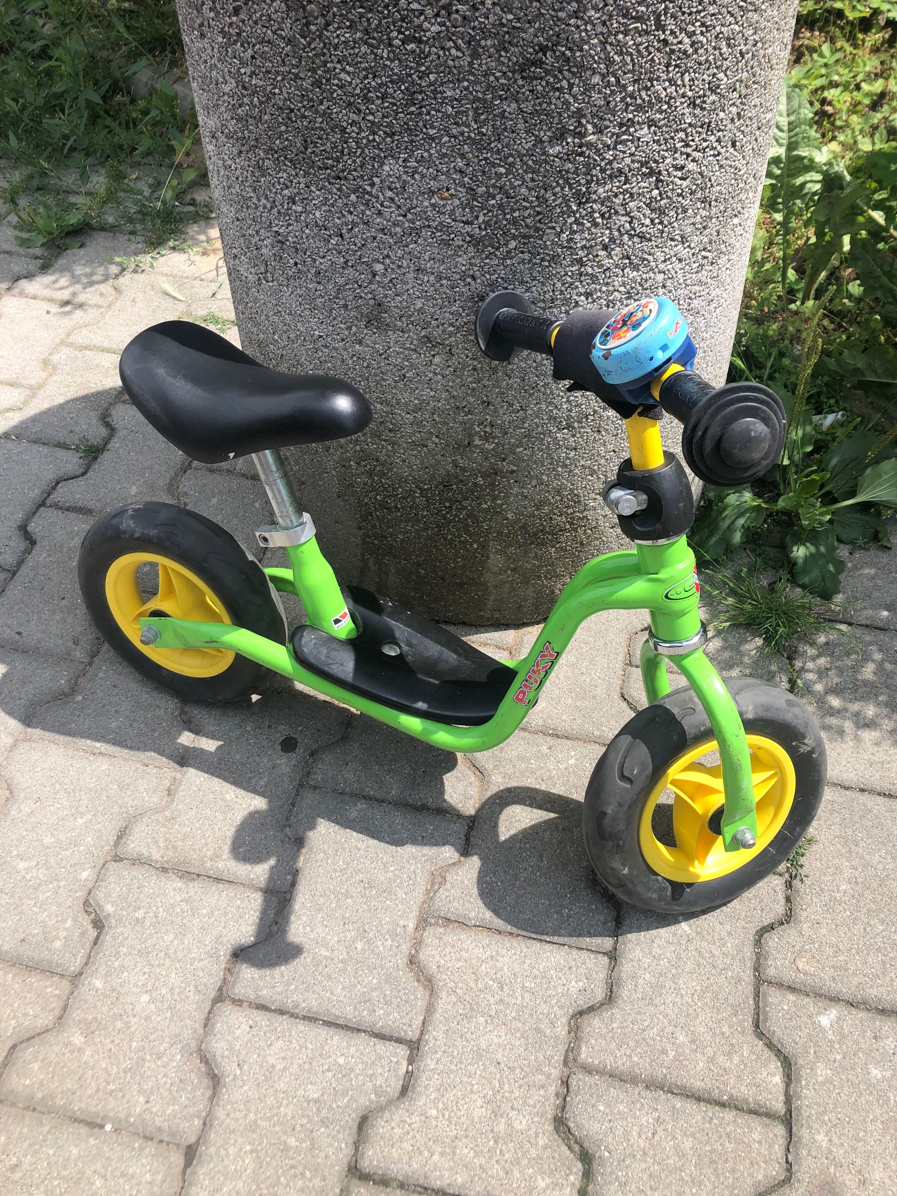Rowerek biegowy Puky zielony