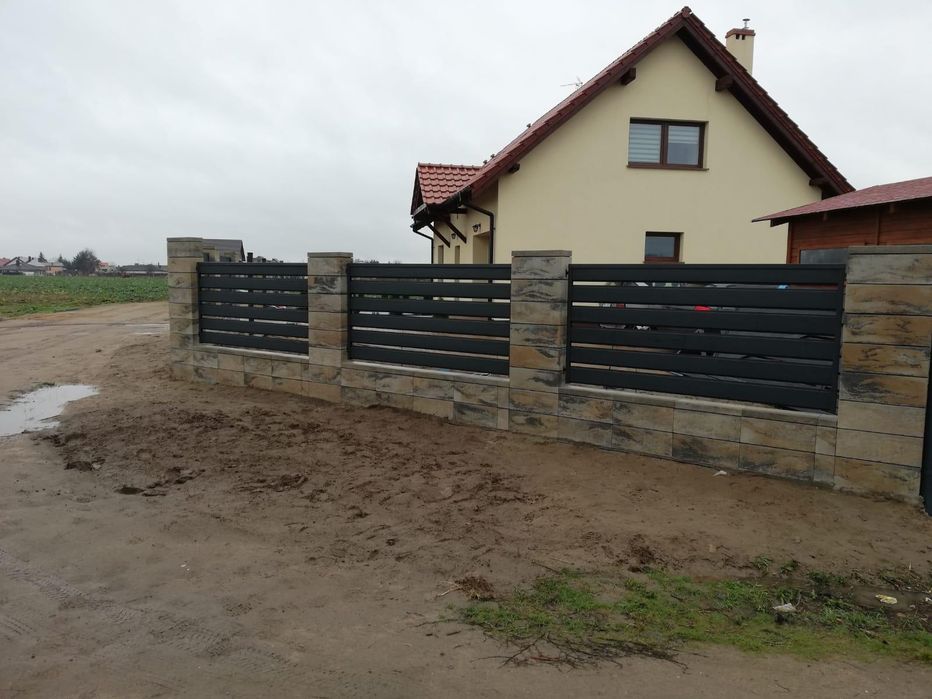 Ogrodzenia, Bramy furtki przęsła