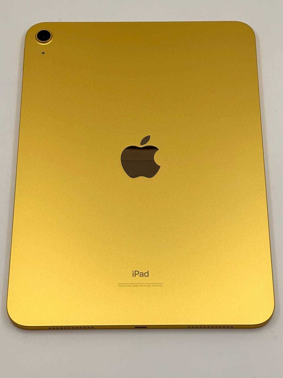 iPad 10 64GB Yellow ГАРАНТИЯ 6 Месяцев МАГАЗИН не активированный,новый