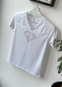 r. 36 / r. S / DC Comics Supergirl biała z czerwonym sportowa bluzka