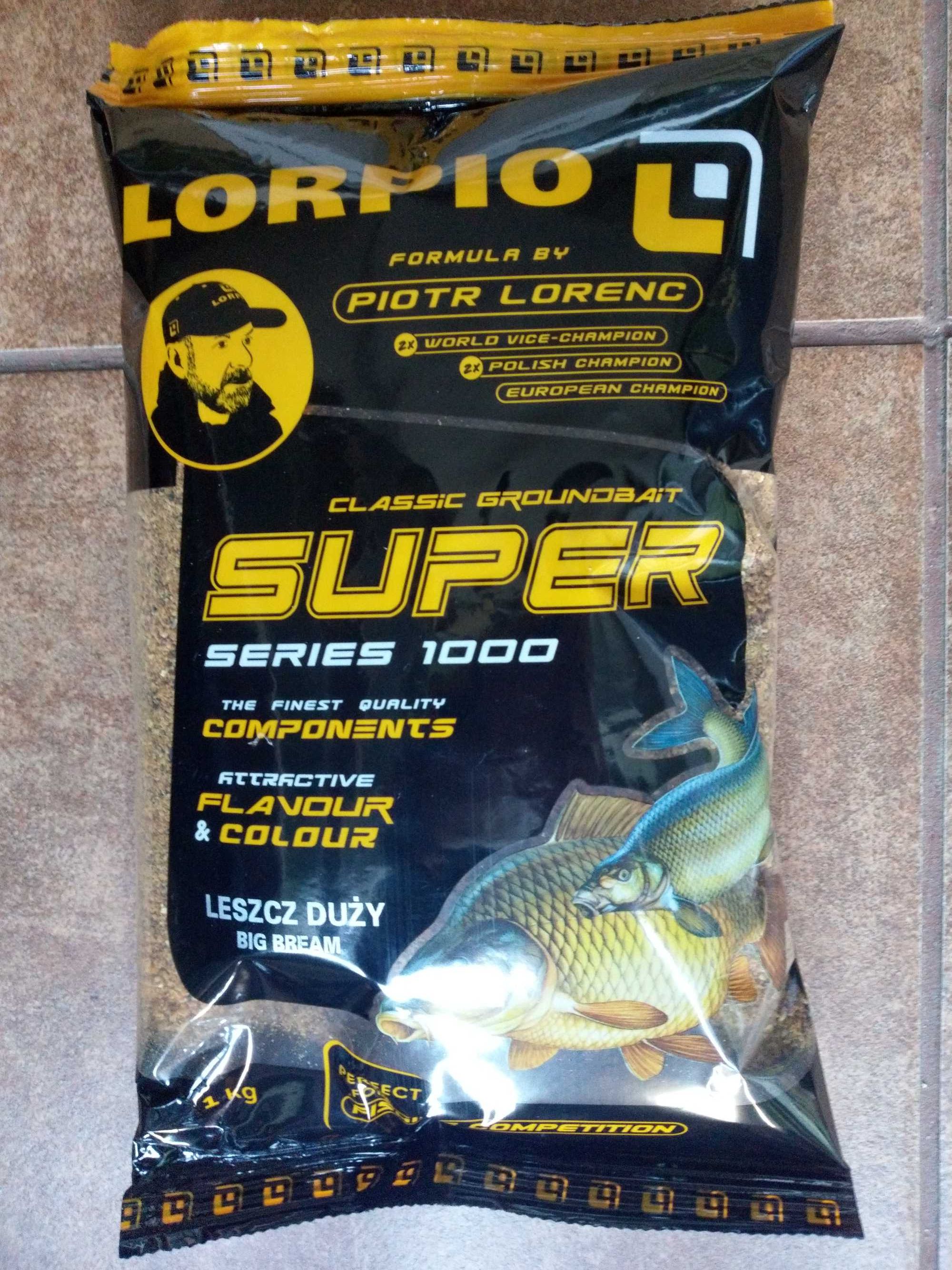 Świetna zanęta na leszcza, płoć Lorpio Super 1kg