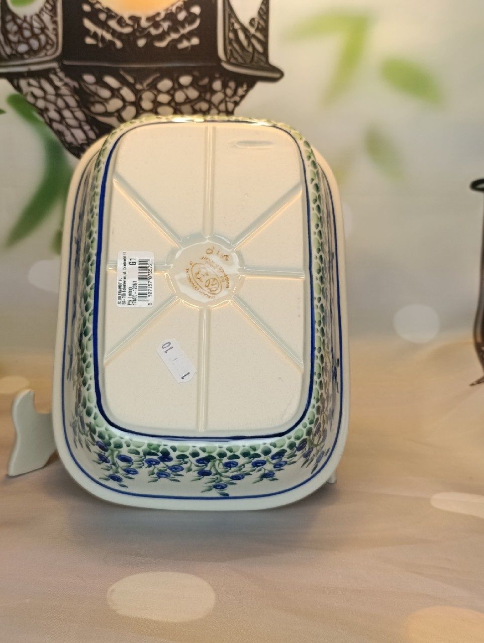 *Półmisek Ceramiczny Bolesławiec zapiek duży ceramika Bolesławiec Z.C.