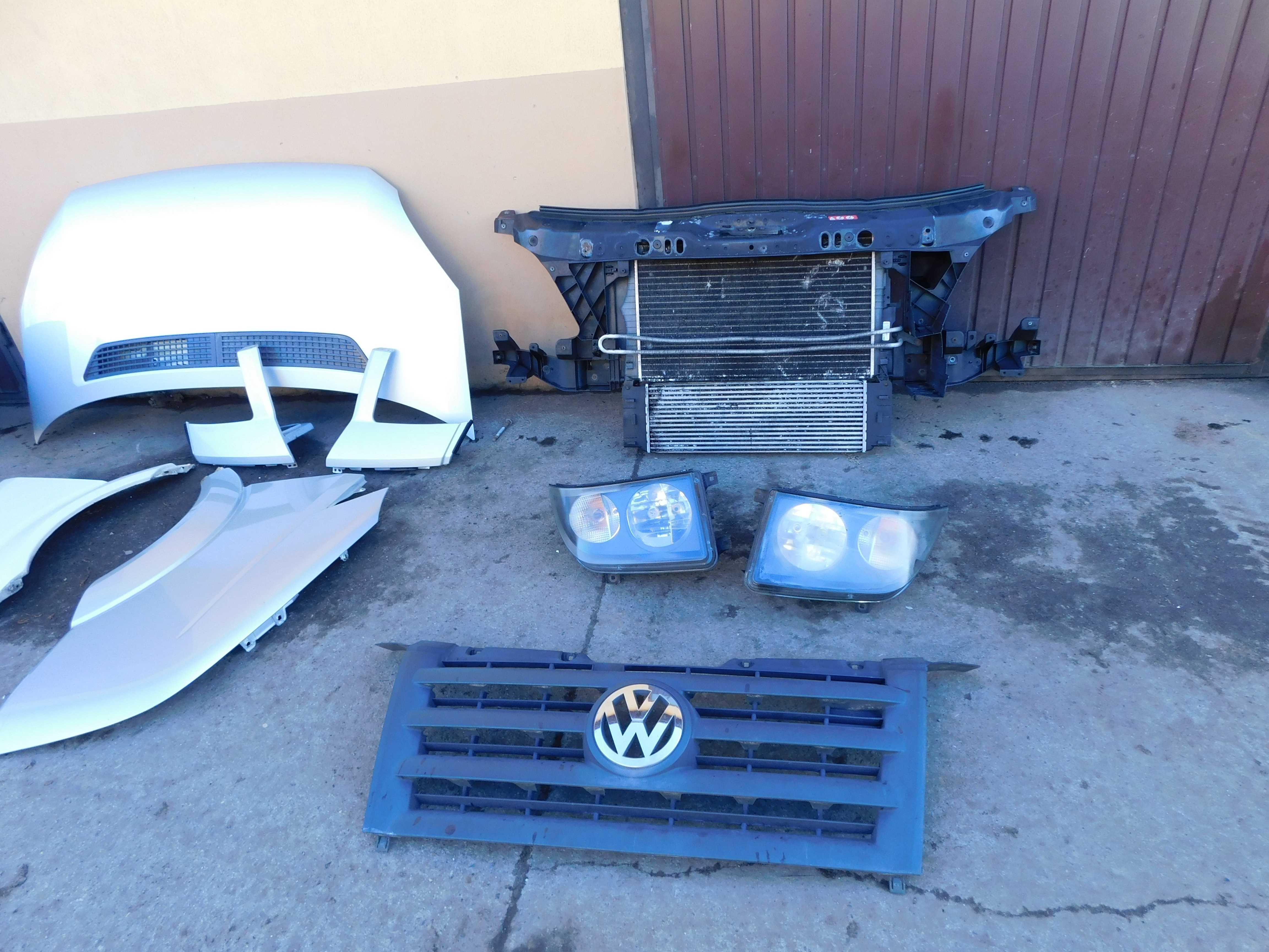 Volkswagen VW Crafter przód kompletny 06-12 maska chłodnice zderzak