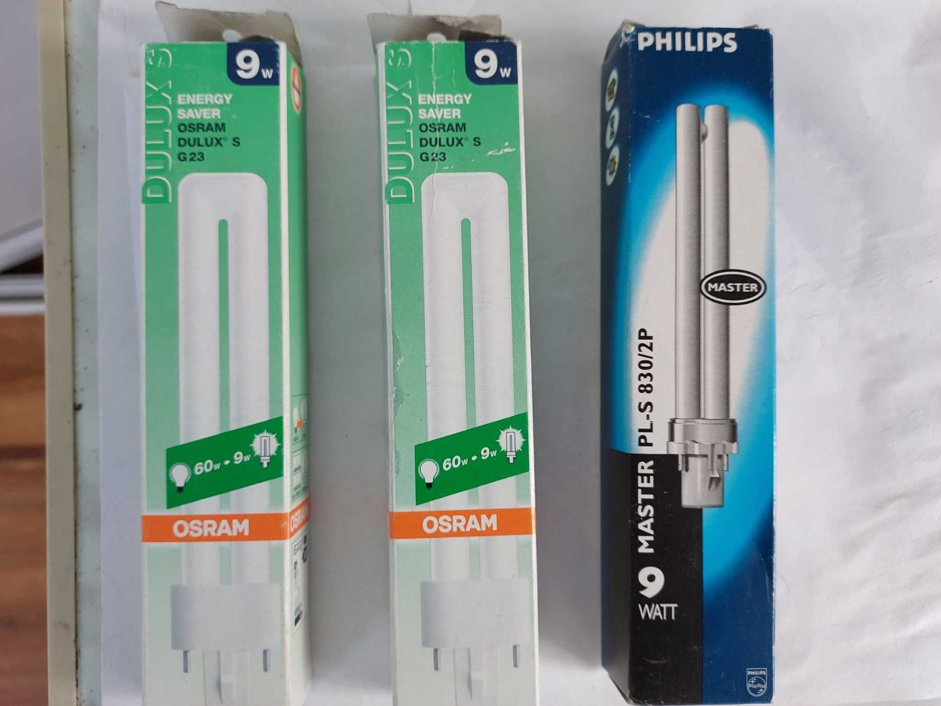 Лампи енергозберігаючі  Philips Osram 9W 830/600 lm/3000k теплий білий