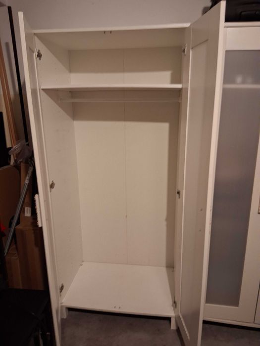 Roupeiro Ikea Aneboda - Branco