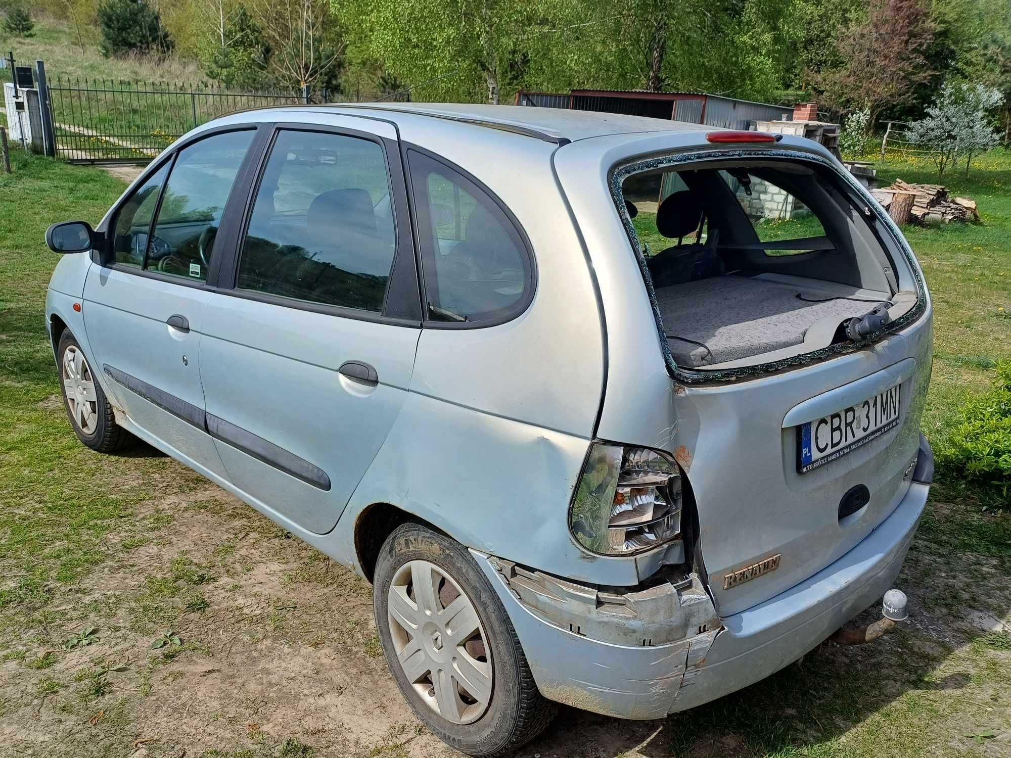 Renault Megane Scenic 1.9 DTI - uszkodzony